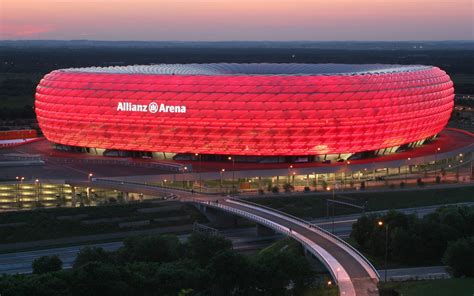 Allianz Arena Football Stadium 2013 Bayern Munich Germany Hd Desktop Wallpaper | MR.SPORT