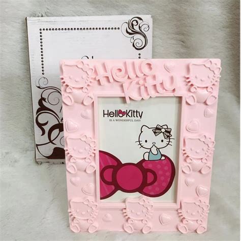 7730 FRAME LIGHT PINK COLOR HELLO KITTY CHARACTER DESIGN | Shopee ...