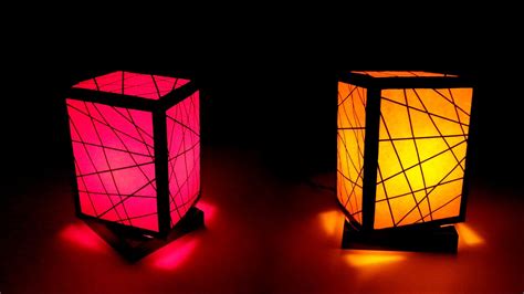 How to make a night lamp - YouTube