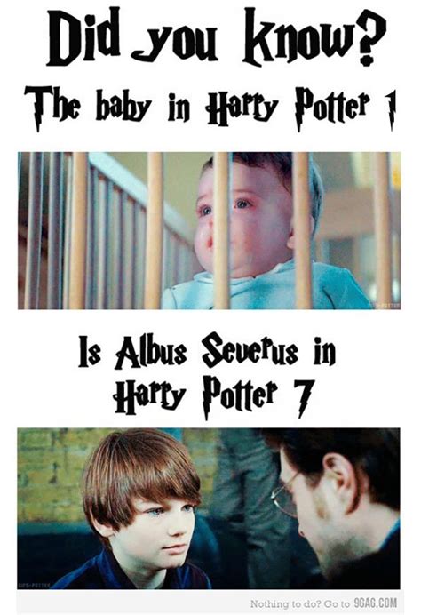 No, The Baby In Harry Potter 1 Is Not Albus Severus Potter In The ...