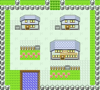 Pallet Town in Pokemon Yellow for GBC by CK47 on DeviantArt