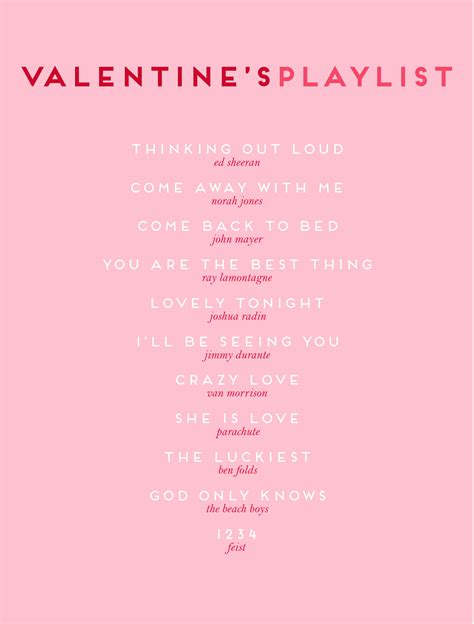 Valentine's Playlist - GarvinAndCo.com