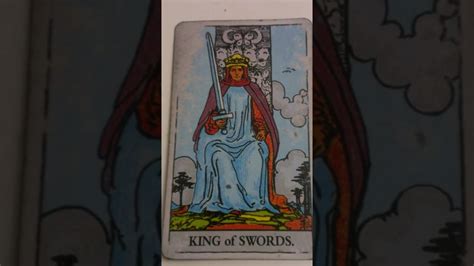 The King of Swords as Feelings in a Love Reading - YouTube