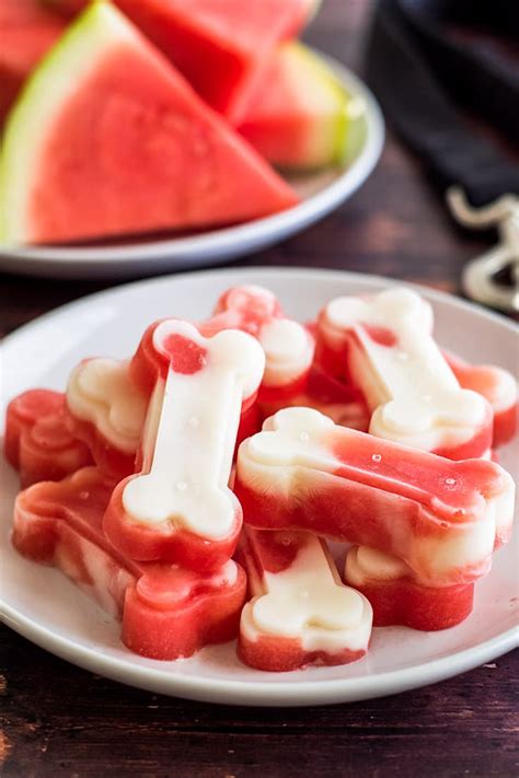 Watermelon and Yogurt Frozen Dog Treats (Pupsicles) - Baking Mischief