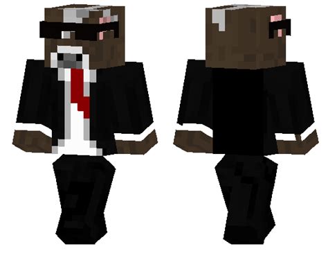 Cool Cow Skin | Minecraft PE Skins