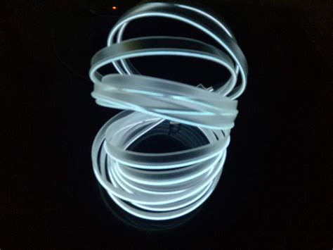 San Jison El Wire 3m/9ft Led Flexible Soft Tube Wire Lights Neon Glowing Car Rope Strip Light ...
