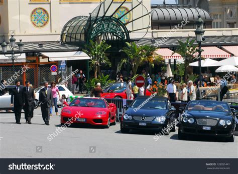 Monaco - May 07 2008:Rich Men And Luxury Cars Outside Monte Carlo ...