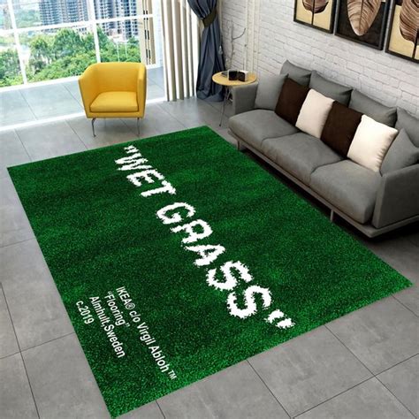 Wet Grass Tapijt,Grass Looking Rug, Groente Tapijt,Wet Grass Carpet,Living Room Rug | bol.com