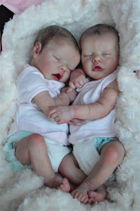 Amazing twins reborned by Kelly Dudley. | Reborn baby dolls twins, Real ...