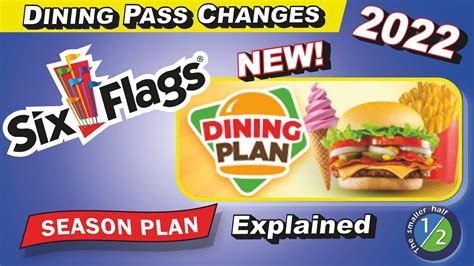 Six Flags Dining Pass is Back! Season Dining Pass Explained! How to ...