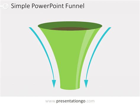 Simple Funnel Diagram for PowerPoint - PresentationGO.com