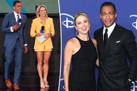 Married ‘GMA’ co-hosts T.J. Holmes and Amy Robach allegedly had months ...