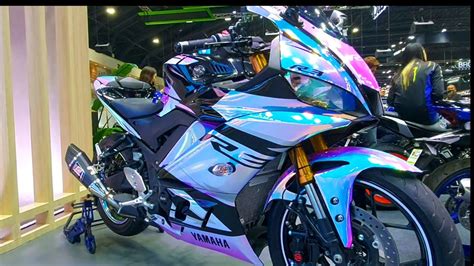 New 2020 Yamaha YZF-R3 | Custom color | Walk around | #MotoExpo2020 - YouTube