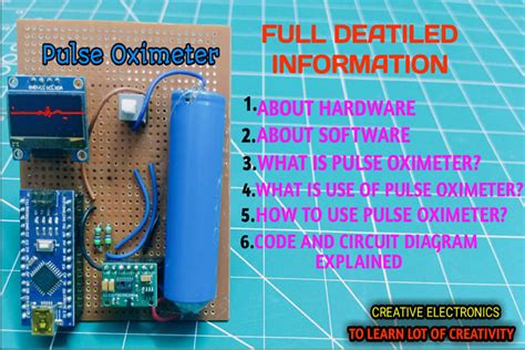 pulse oximeter using arduino