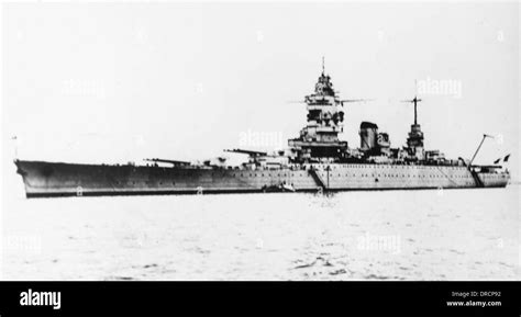 French Navy warship WWII Stock Photo: 66049118 - Alamy