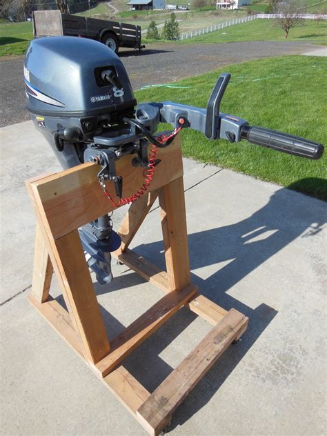 Diy Small Outboard Motor Stand