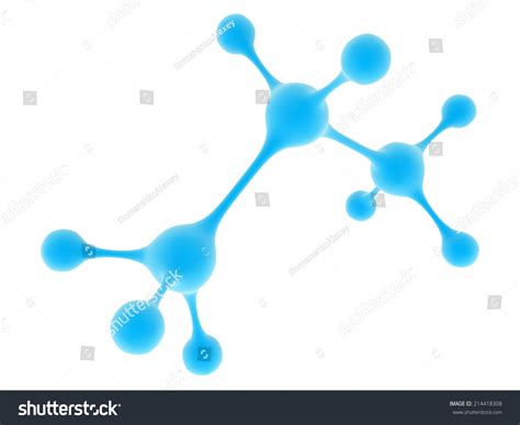 Molecule Of Propane. Molecular Structure Of Propane, Close-Up On A ...