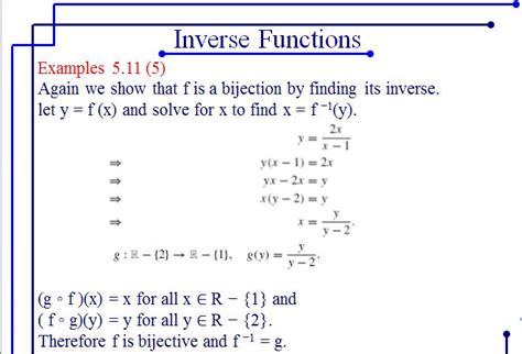 Solved I don't understand this theorem ( Inverse Function | Chegg.com