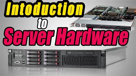 Introduction to Server Hardware Tour $ (HP Server) - YouTube