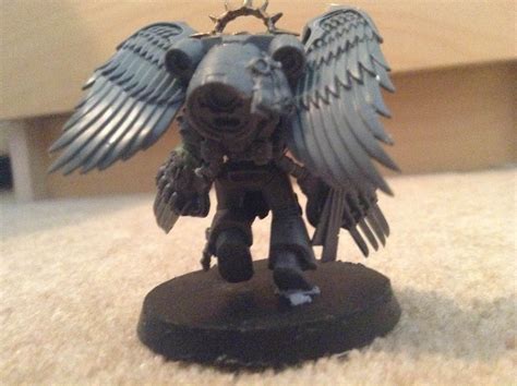 Chapter Master, Raven Guard, Work In Progress - Corvin Severax, raven Guard Chapter Master ...