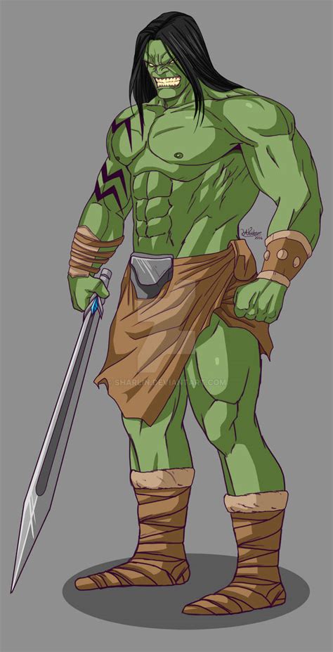 Skaar son of Hulk by sharlin on DeviantArt