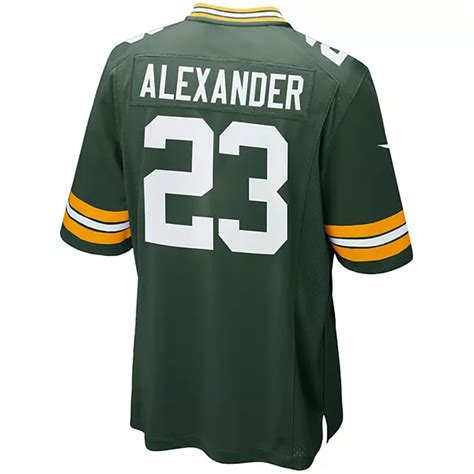 Men's Nike Jaire Alexander Green Green Bay Packers Game Jersey