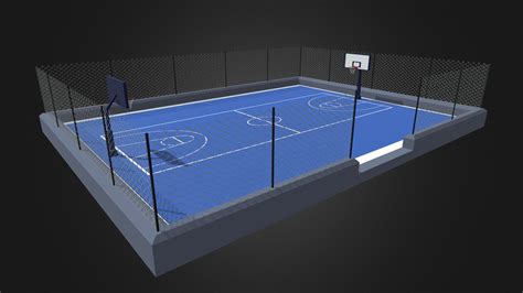 Basketball Court - Download Free 3D model by Enzeruk [77af6cb] - Sketchfab