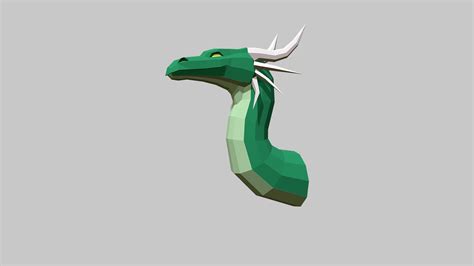 Papercraft Dragon 3D, DIY Paper Craft - 3D model by InArtCraft ...