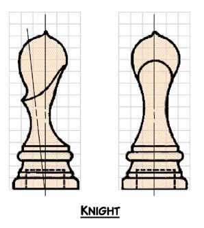 A Chess Set Kight Layout | Scacchi, Tornio