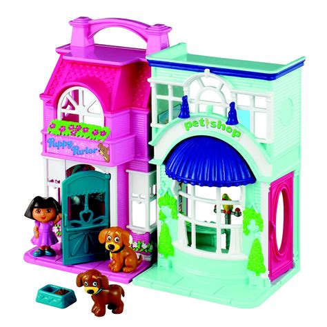 Nickelodeon Dora the Explorer Dora Loves Puppy - Perrito Play Set ...