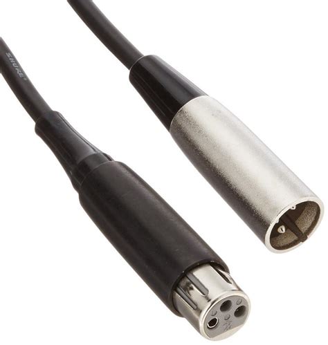 Shure SHR-C25B Microphone Cable 7.5m XLR-3FC to 3MC Heavy Gauge