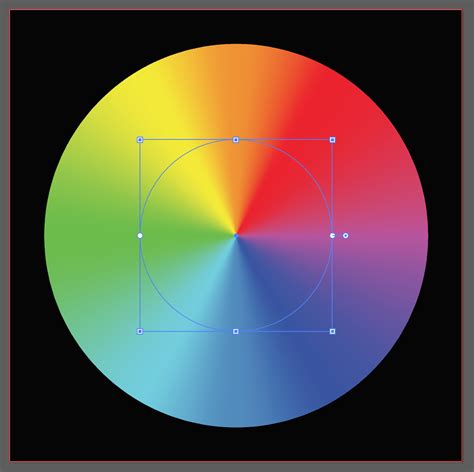 How to draw a color wheel in illustrator? - Graphic Design Stack Exchange