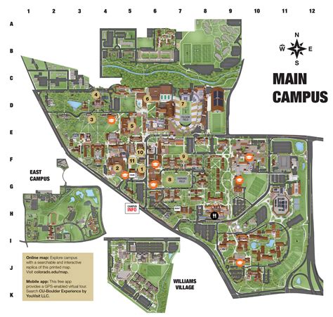 Uc Boulder Campus Map - Glynis Frederique