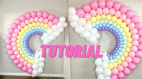 Rainbow balloon arch tutorial - getavery