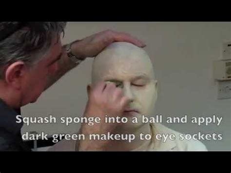 Uncle Fester make up for halloween - YouTube