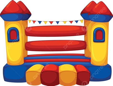 Jumping Castle With No Children Theme Castle Soft Vector, Theme, Castle, Soft PNG and Vector ...