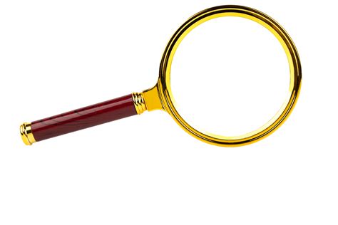 Magnifying glass, Transparent background. PNG. copy space. 15158301 PNG