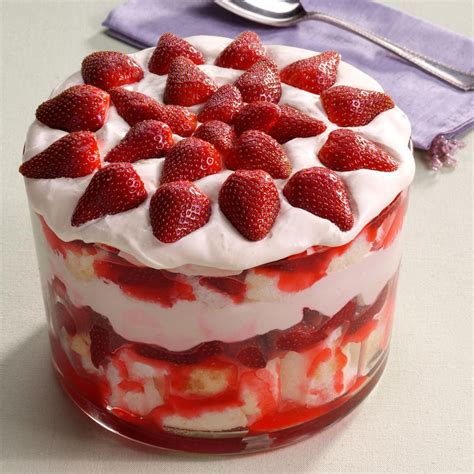 Angel Strawberry Dessert Recipe | Taste of Home