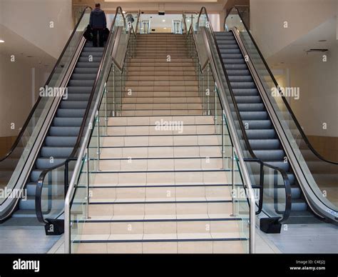 Stairs and Escalators Stock Photo - Alamy