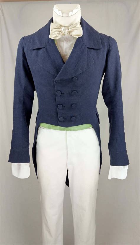 1830 Tailcoat (linen) sewing pattern #0517 Size US 34-56 (EU 44-66) Paper Pattern