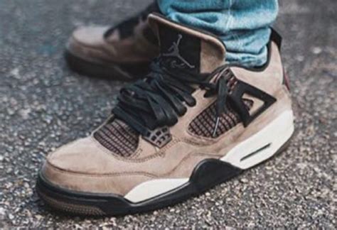 Travis Scott Air Jordan 4 Olive Release Date | SneakerFiles