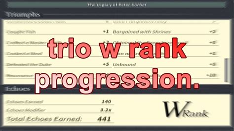 FULL 1-20 TRIO W RANK PROGRESSION | Deepwoken - YouTube