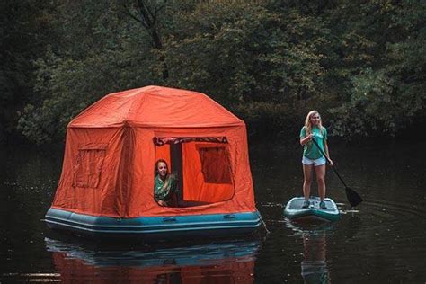 Shoal Floatable Tent Sets Your Camping on the Water | Gadgetsin