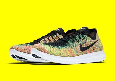 Nike Free RN Flyknit Multicolor 880843-005 | SneakerNews.com