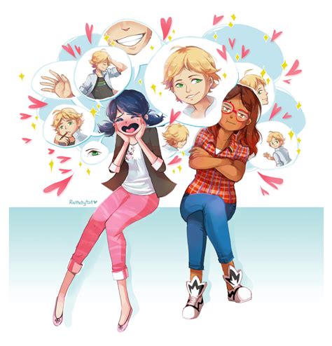 Marinette and Alya - Miraculous Ladybug fan Art (39332878) - fanpop