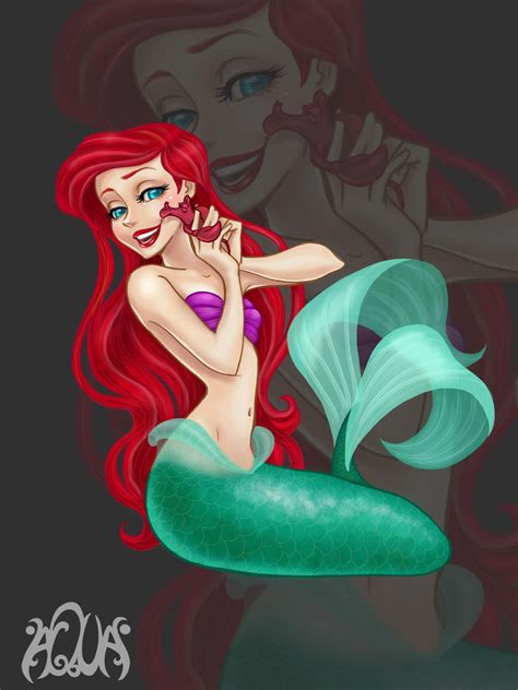 Ariel Sebastian by 0Aqua-Mermaid0 on DeviantArt