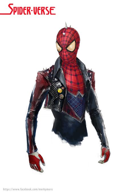 Spider-Punk Fan Art by Miguel Mercado — GeekTyrant | Marvel spiderman ...