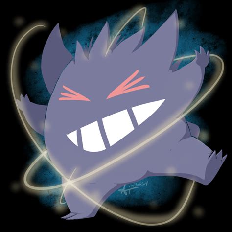 Shiny Gengar GIF by pokemonfan-artist on DeviantArt