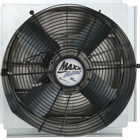 MAXXAIR 14 in. Industrial Exhaust Fan Wall Mountable Metal 1400 CFM Commercial 47242642452 | eBay