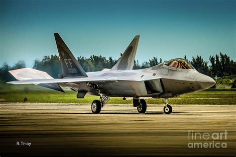 Lockheed Martin F-22 Raptor Photograph by Rene Triay Photography - Pixels